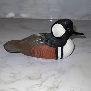 The Hooded Merganser Duck Signed
